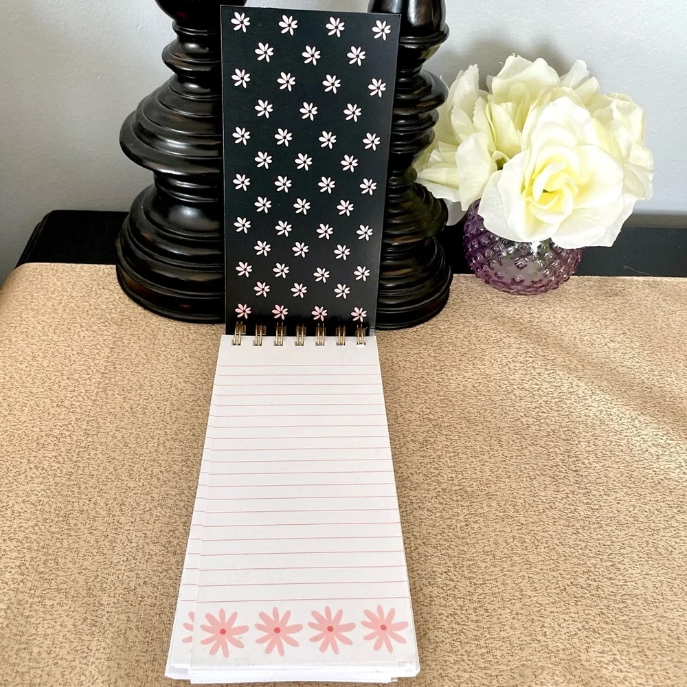 NWT FLORAL Hardcover Notebook/Journal Notepad Stationery Bundle